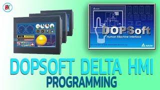 Delta HMI Programming Bangla Tutorial | DELTA HMI DOPSOFT Program