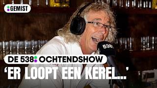 Arie uit de kroeg vertelt moppen live in De 538 Ochtendshow!  | 538 Gemist