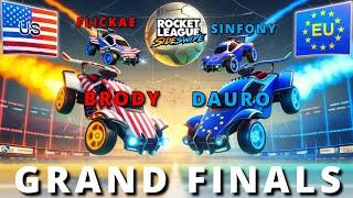 The 4 Best Sideswipe Players in the World face off in a 2v2s Grand Final for $200 (EU vs US)