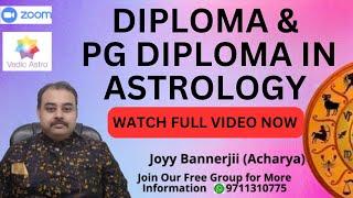 Diploma and PG Diploma Courses in Astrology #astrology #learnastrology #vedicastrology #viralvideo