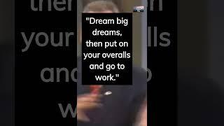 Dream Big, Work Hard: Zig Ziglar's Blueprint for Success  #shorts #quote #zigziglar