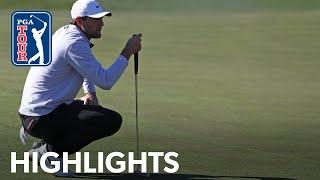 Scottie Scheffler shoots 6-under 66 | Round 3 | The American Express 2020