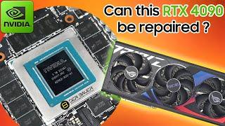 ASUS RTX 4090 - Is it possible to work again ? #der8auer #krisfixgermany