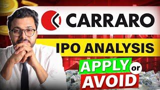 Carraro India IPO review - Carraro IPO GMP | Apply or avoid? - Vibhor Varshney