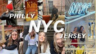 NYC, Philly & Jersey | Travel Vlog 2022 | Brooklynn Langston