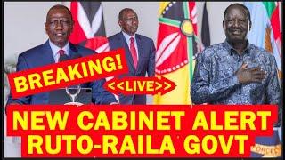 LIVE/ PRESIDENT RUTO NAME HIS NEW CABINET TODAY AFTER DAYS OF SOUL SEARCHING