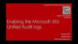 Enable your Microsoft 365 Unified Audit Logs for better security