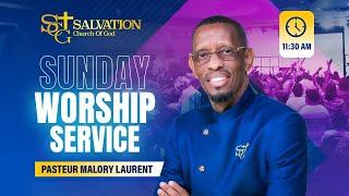 11:30 AM Worship Service | 05/25/2025| Salvation Church of God | Pasteur Malory Laurent
