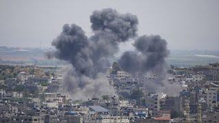 Air raids and rocket strikes as death toll rises in Gaza violence