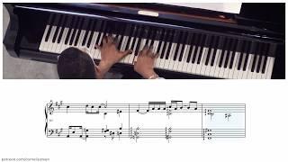 Shape of My Heart - Gonzalo Rubalcaba (piano solo transcription)