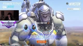 20K DMG! SUPER INSANE WINSTON GAMEPLAY - OVERWATCH 2 SEASON 15 TOP 500