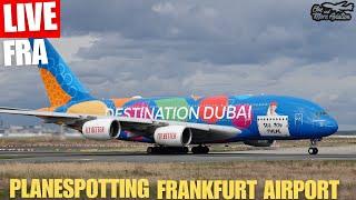 Live Planespotting Frankfurt Airport Startbahn West Close Up | Special Livery's in FRA