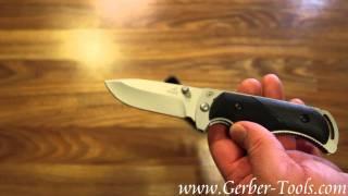 Gerber Freeman Guide Folder Knife 31-000591 Demo