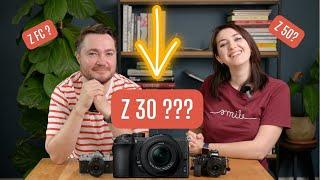 NIKON Z30 vs Z50 vs Zfc - which mirrorless DX camera is for you?