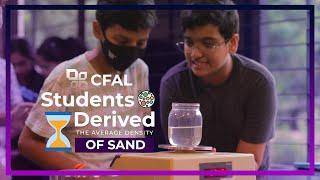 Students Derived the Average Density of Sand | CFAL Foundation | CFAL Mangalore