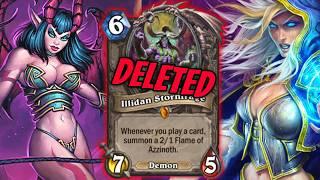 Deleted Hearthstone Cards