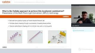 Webinar replay: The incoherent beam combination with a MPLC by Cailabs