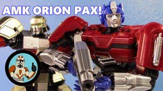 Our first pre-Prime cogged Orion! Yolopark AMK Orion Pax Cogged Bot Mode Transformers ONE