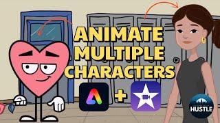 Adobe Express + iMovie Tutorial:  How I Created an Animated Video with Multiple Characters!