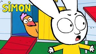 The Chicken Coop Rescue Mission | Simon | Full episodes Compilation 30min S4 | Cartoons for Kids