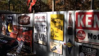 COLLECTION of ANTIQUE ADVERTISING SIGNS