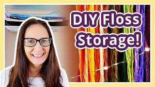 Making a DIY floss drops storage system!