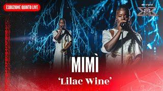 Mimì | 'Lilac Wine' | Esibizione Quinto Live | X Factor 2024