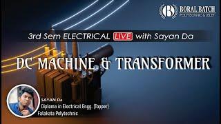 3rd Sem EE:  DC Machine & Transformers_Unit-1 (L-1)