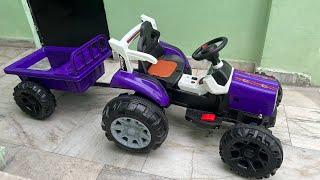 RC Tractor Unboxing & Testing | 12V Ride on Tractor | Shamshad Maker