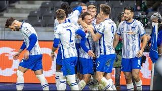 Hertha Berlin 2 0 Arminia Bielefeld | All goals & highlights | 11.12.21 | GERMANY Bundesliga | PES