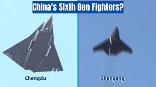 Chengdu and Shenyang Fly Mysterious Stealth Fighters - 6th Gen?