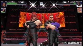 WWE Mayhem Undertaker and Kane gameplay Tag team finisher #46