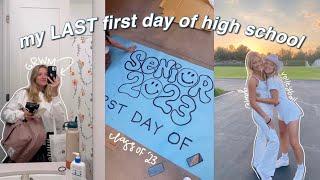 my first day of senior year | GRWM & VLOG