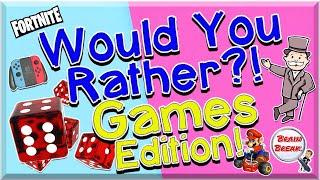 Would You Rather? Games Edition! | This or That | Fun Fitness for Kids | GoNoodle | PE
