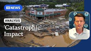 Hurricane Helene strikes deep inside mainland US as death toll rises | ABC News