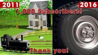 1000 Subsribers   Thank you video