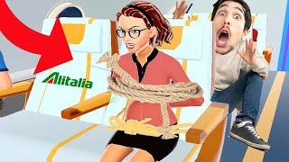 ECCO cosa SUCCEDE se TI COMPORTI MALE in AEREO!!