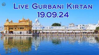 Official SSG Live | Gurbani Kirtan | Sur Simran Gurbani | 19.09.24 | Live Kirtan | Jaswinder Singh