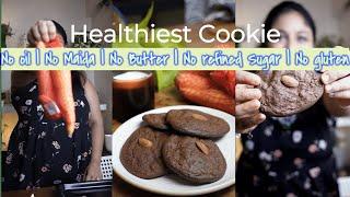 Healthiest Cookie Ever | Carrots & Amaranth Flour - No oil | No butter | No maida | No gluten