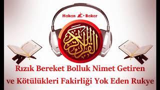 Rızık Bereket Bolluk Nimet Getiren ve Kötülükleri Fakirliği Yok Eden Rukye