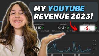 HOW MUCH YOUTUBE PAID ME IN 2023! Small channel encouragement, tips, and inspiration