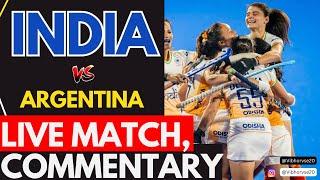 Live: INDIA VS ARGENTINA WOMEN || FIH PRO LEAGUE 2025 #hockey | Live: India vs Argentina WatchAlong
