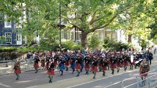 National Cadet Force: Pipes & Drums. Marching to Horseguards For the Military Musical Spectacular.