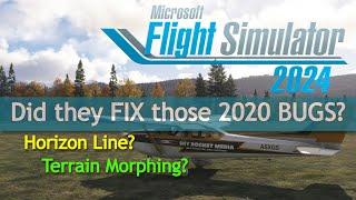 [MSFS 2024] Hunting for two annoying Bugs of FS2020 | MSFS 2024 Tech Alpha Preview | RTX 4080S