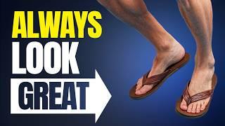 How To Wear Flip-Flops CORRECTLY As An Adult Man