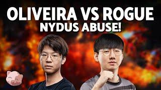 OLIVEIRA vs ROGUE - the King of Nydus Lurkers! | Big LiuLi Cup 2 (Bo3 TvZ) - StarCraft 2