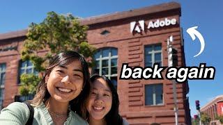 SAN FRANCISCO VLOG | working at adobe SF office, reunited with old coworkers, girl dinner