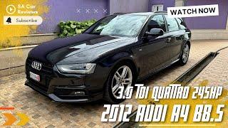 2012 Audi A4 B8.5 3.0TDI 245hp Quattro S-Line | Reviews