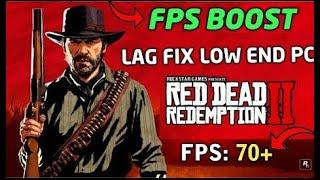 Red Dead Redemption 2  Boost FPS & Fix Lag and Stuttering for Low PC