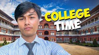 College vlog with cycle